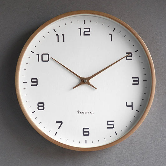 Nordic Solid Wood Wall Clock
