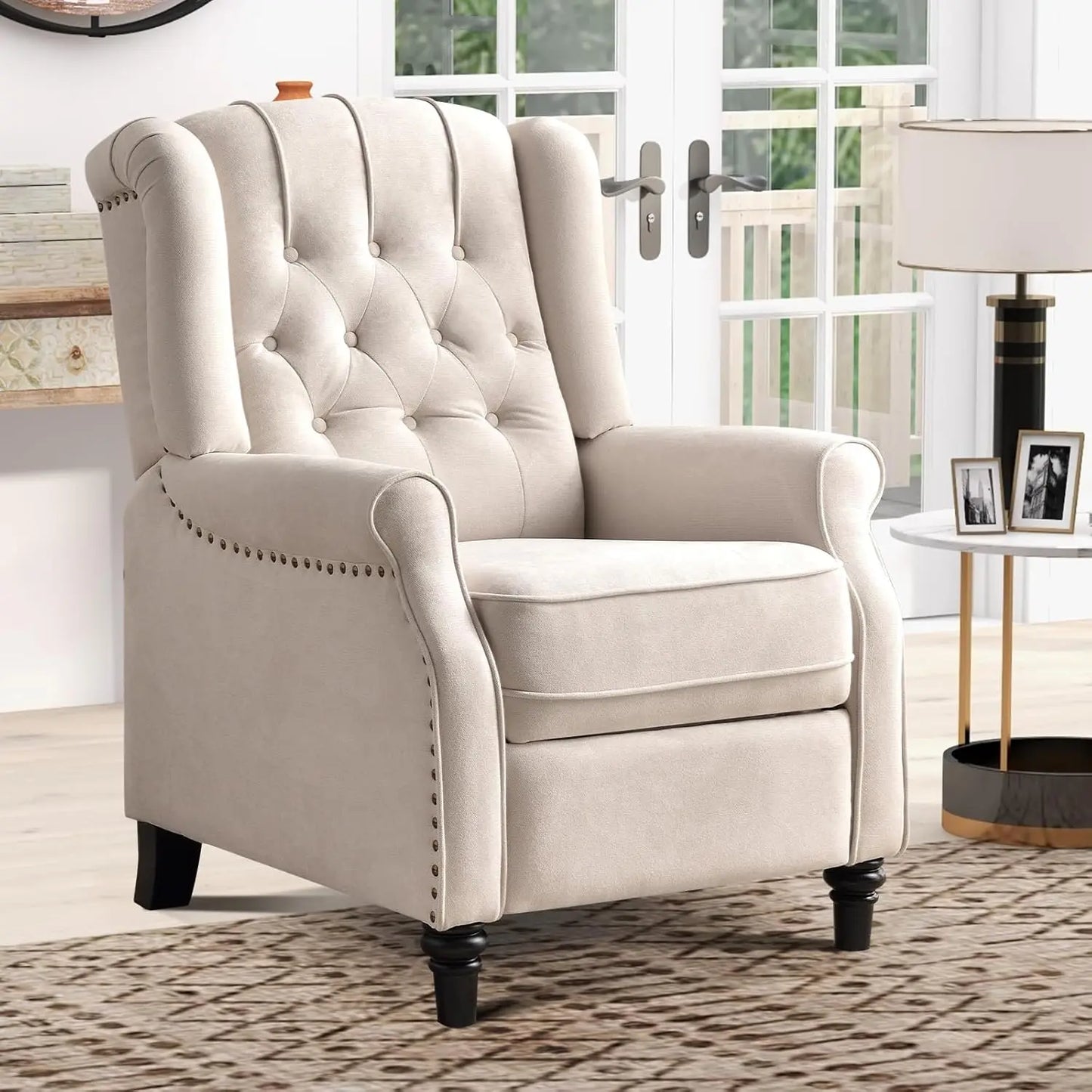 EBELLO Push Back Recliner Armchair