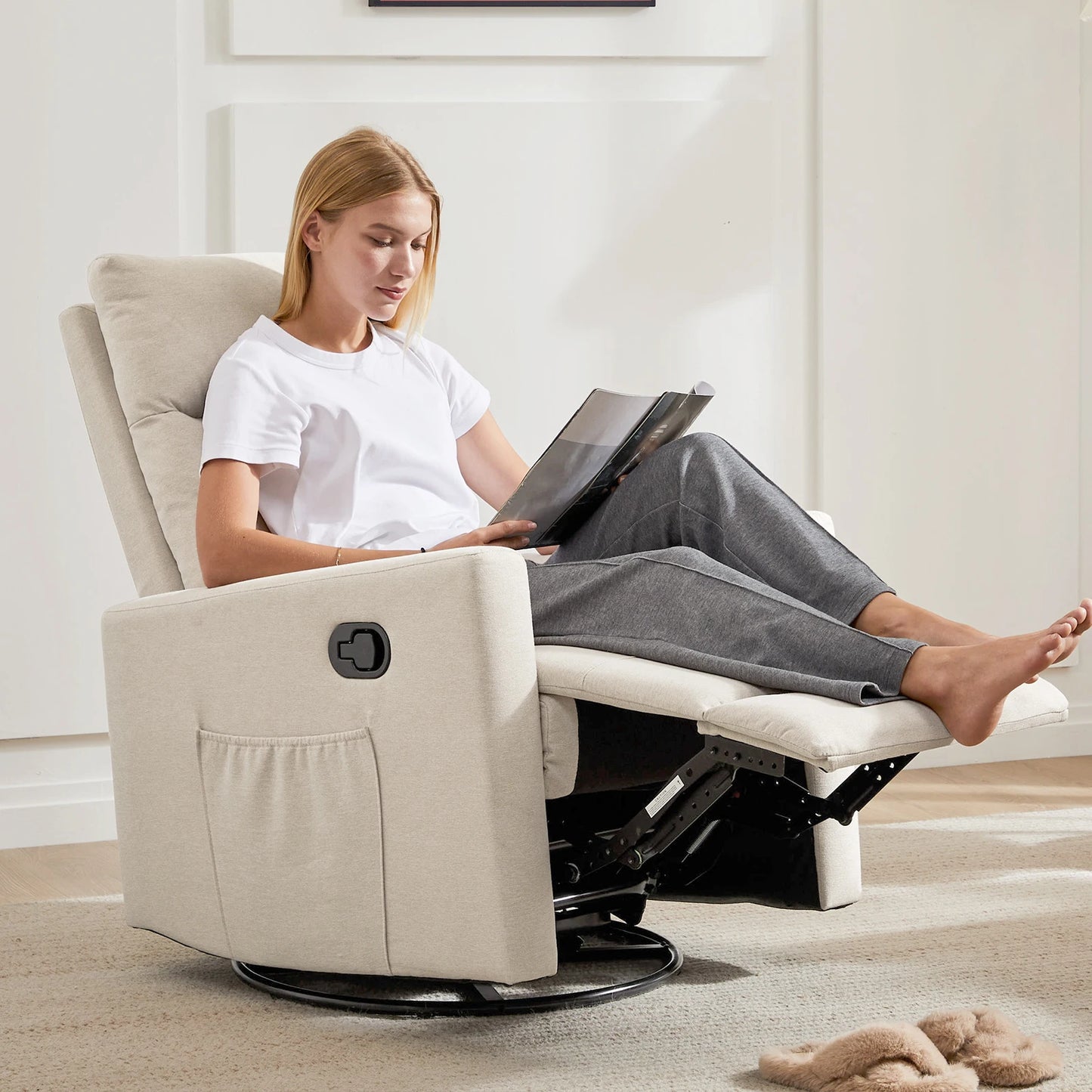 JHK Rotating Rocking Chair Recliner