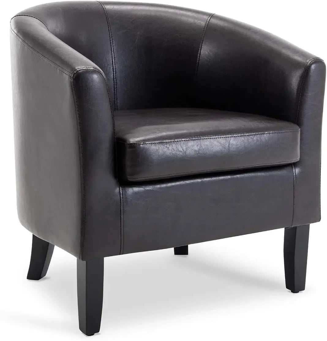 Linen Accent Barrel Chairs, Set of 2