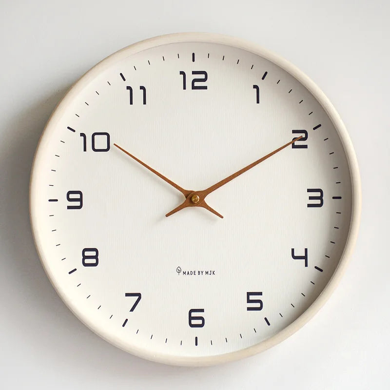 Nordic Solid Wood Wall Clock