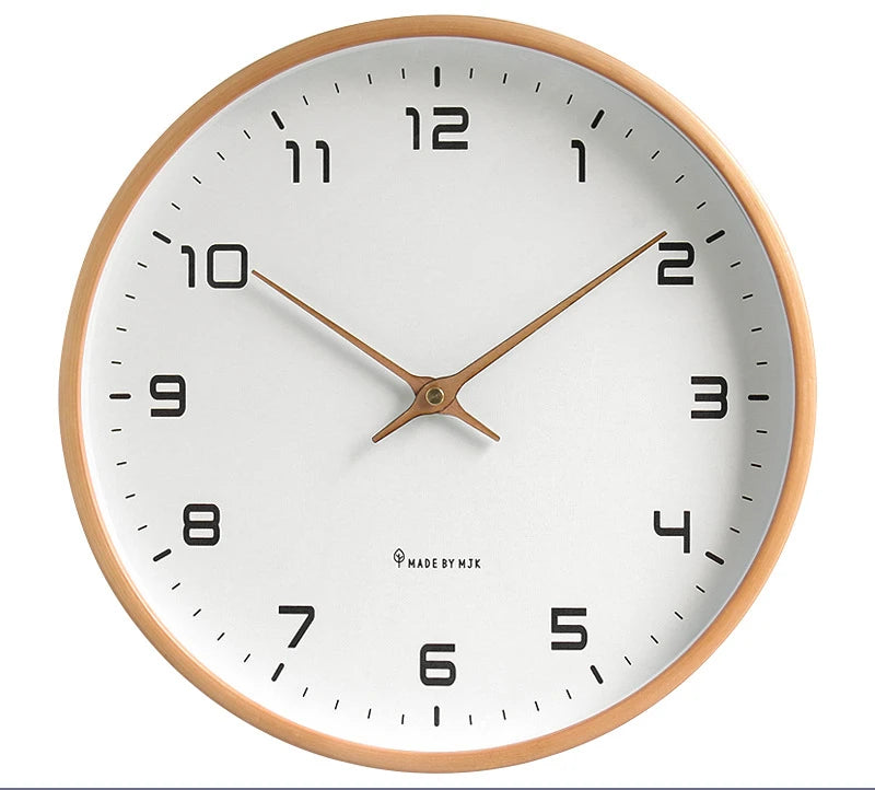Nordic Solid Wood Wall Clock
