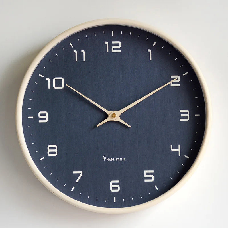 Nordic Solid Wood Wall Clock