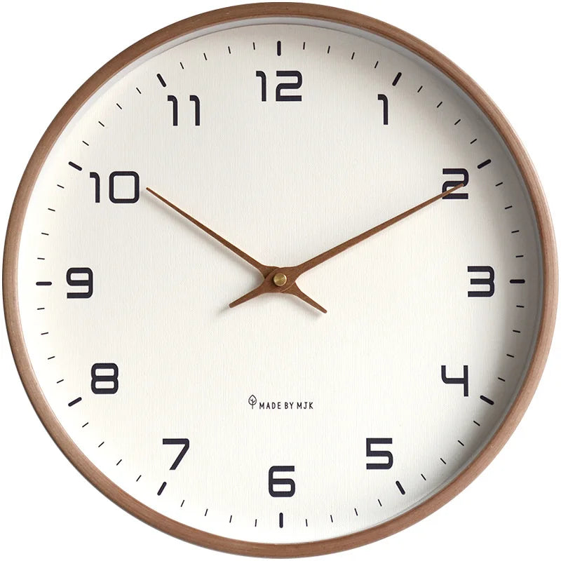 Nordic Solid Wood Wall Clock