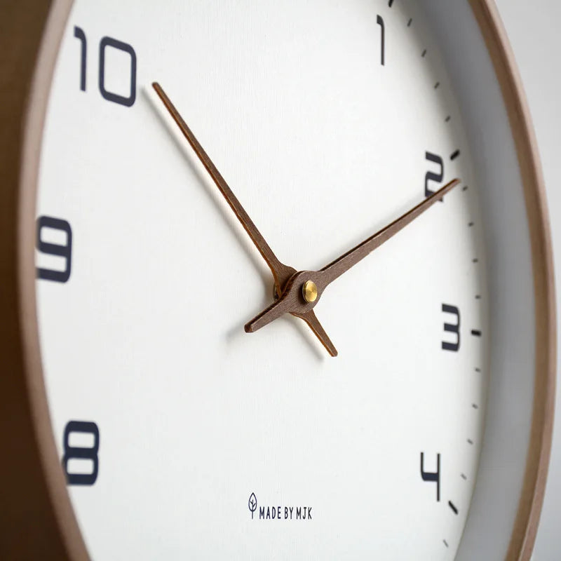 Nordic Solid Wood Wall Clock