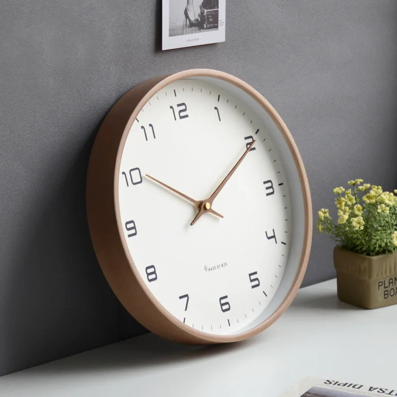 Nordic Solid Wood Wall Clock