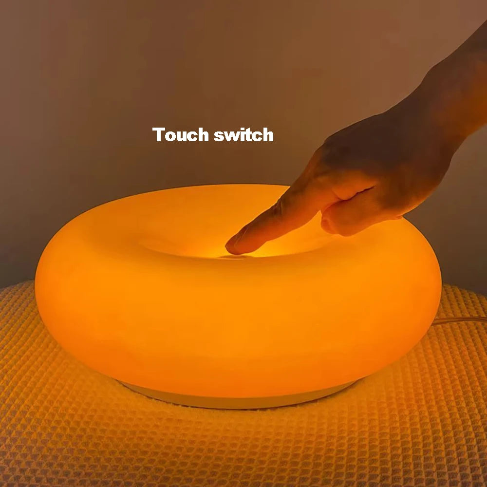 Bauhaus Donut Table Lamp with USB plug