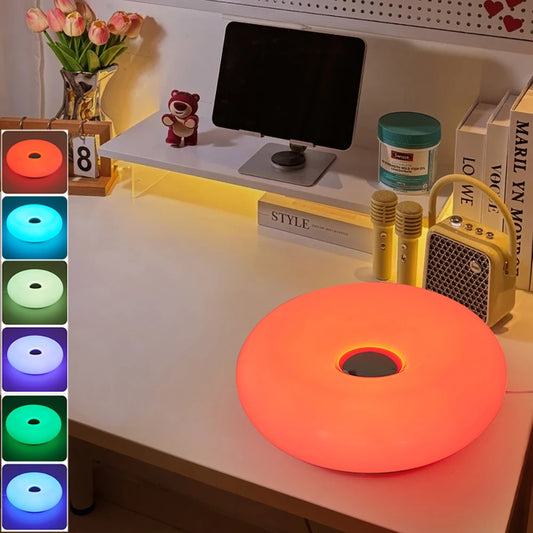 Bauhaus Donut Table Lamp with USB plug