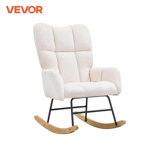 VEVOR Nursery Glider Rocking Chair 250 lbs Weight Capacity