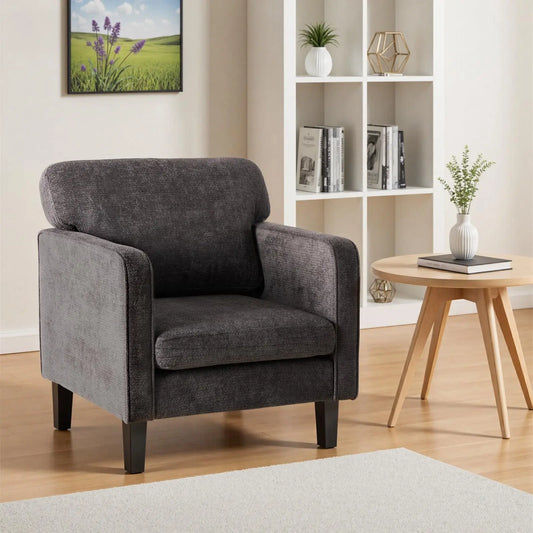 JHK Modern Accent Chairs with Ergonomic Armrest and Backrest Lumbar Support