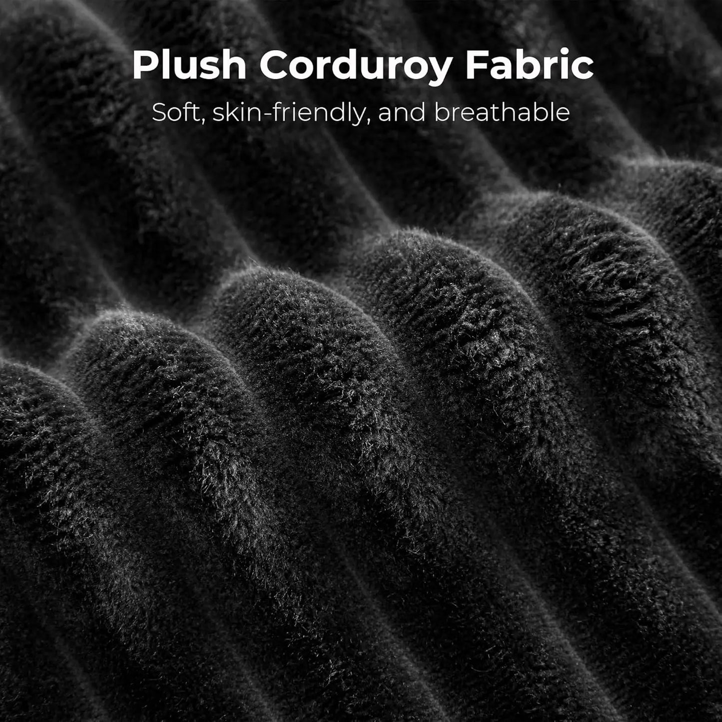 LIKIMIO 59'' Oversized Chaise Lounge Chair/Sofa Bed with Plush Corduroy